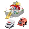 City Racing - Garasje, 2 minibiler Special Team