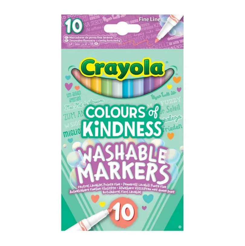 Crayola 10 Colours Of Kindness - Tusjer