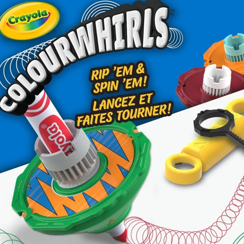 Crayola Colourwhirls Classic Snurre