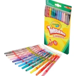 Crayola 12 Twistables - Voksfarger