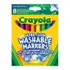 Crayola 8 Ultra Clean - Tusjer