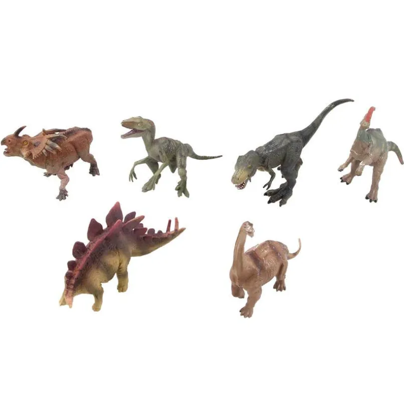 Dino vs World, 6 stk i pose