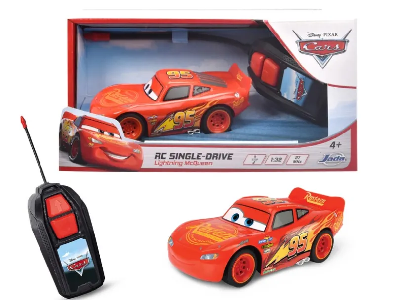 Disney Cars Radiostyrt Lynet McQueen 1:32