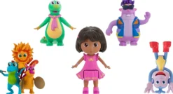 Dora The Explorer Figure Gift 5 Pack