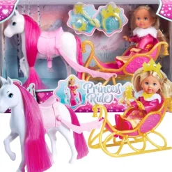 Evi Love Prinsesse Med Vinterslede