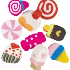 Figurperler, Godteri, kaker og iskrem