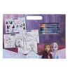 FROZEN, Tegnoblokk med fargestifter og klistremerker