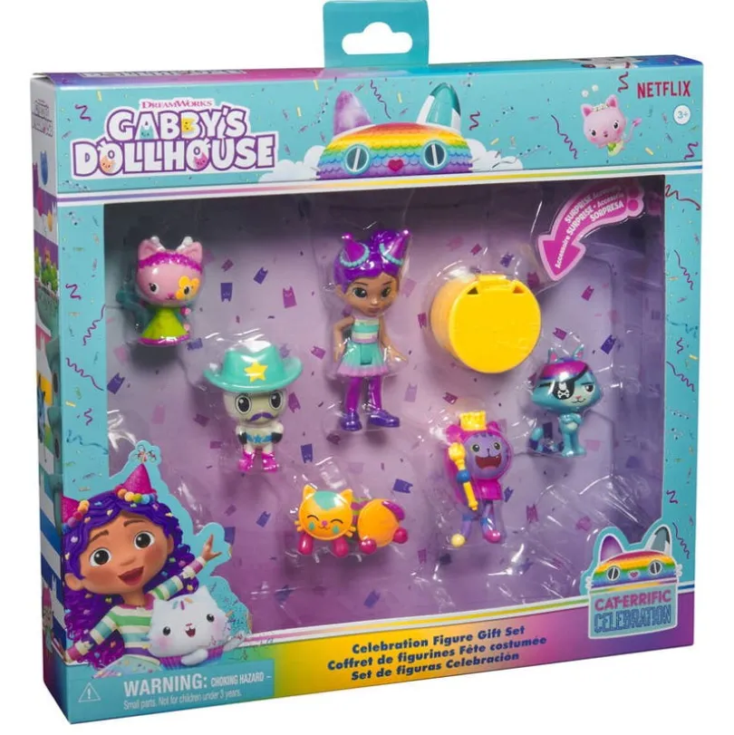 Gabbys Dukkehus, Figursett 6-pakning – Celebration Giftset