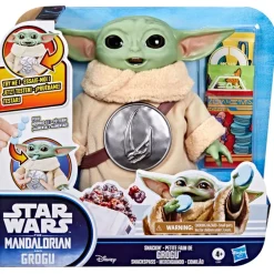 Grogu-figur fra Star Wars med snackin-funksjon