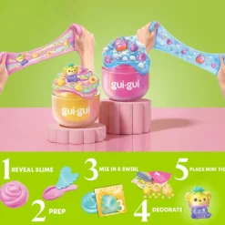 GUI GUI Deluxe Slime 2-pakk Fruity Glow