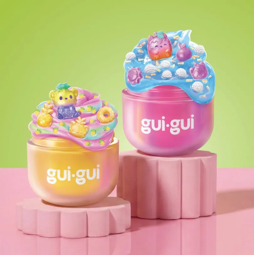 GUI GUI Deluxe Slime 2-pakk Fruity Glow