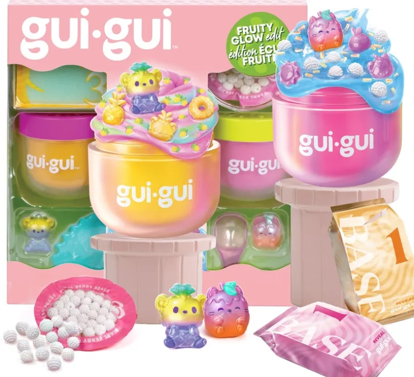 GUI GUI Deluxe Slime 2-pakk Fruity Glow