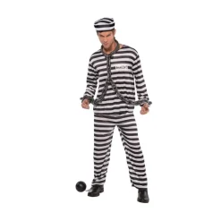 Halloween, Fangeantrekk Stripete M/L 50-52
