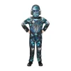 Halloween, Robotdresseroveralls Game Over 6-8 år. 128 cm
