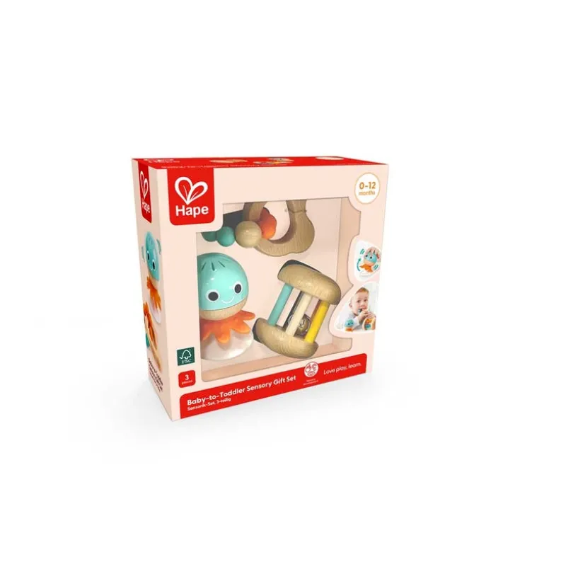 Hape, Baby-til-småbarn Sansegavepakke