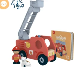 Hape The Roaring Fire Truck With Sound