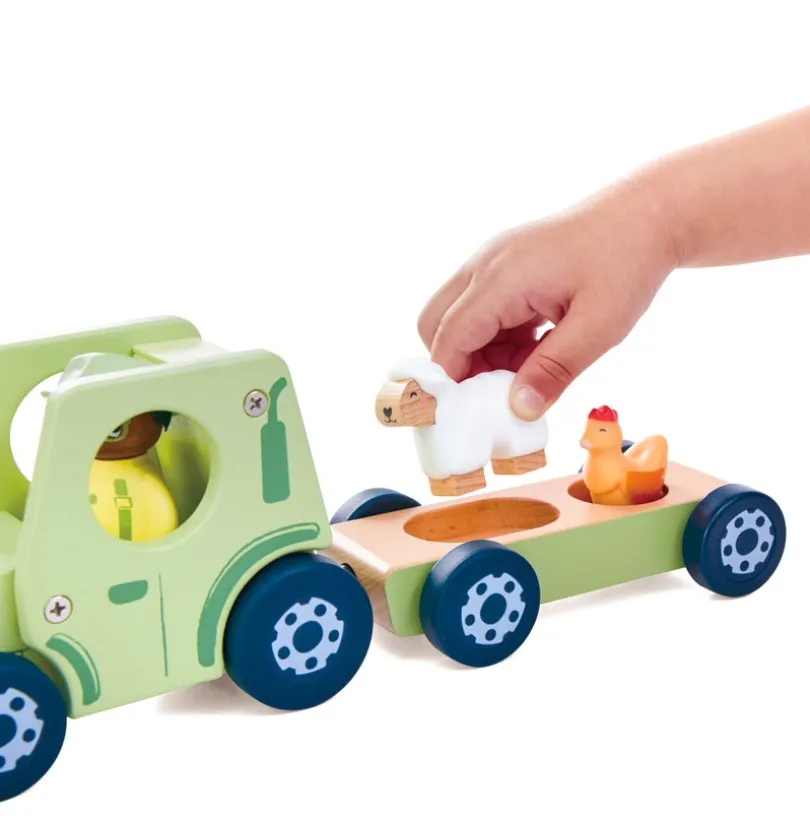 Hape The Rumbling Tractor With Sound