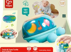 Hape Twist & Tune Musical Turtle – musikkskilpadde