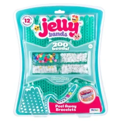 JELLY BANDS Armbånd – bringebær, tyggegummi og kirsebær