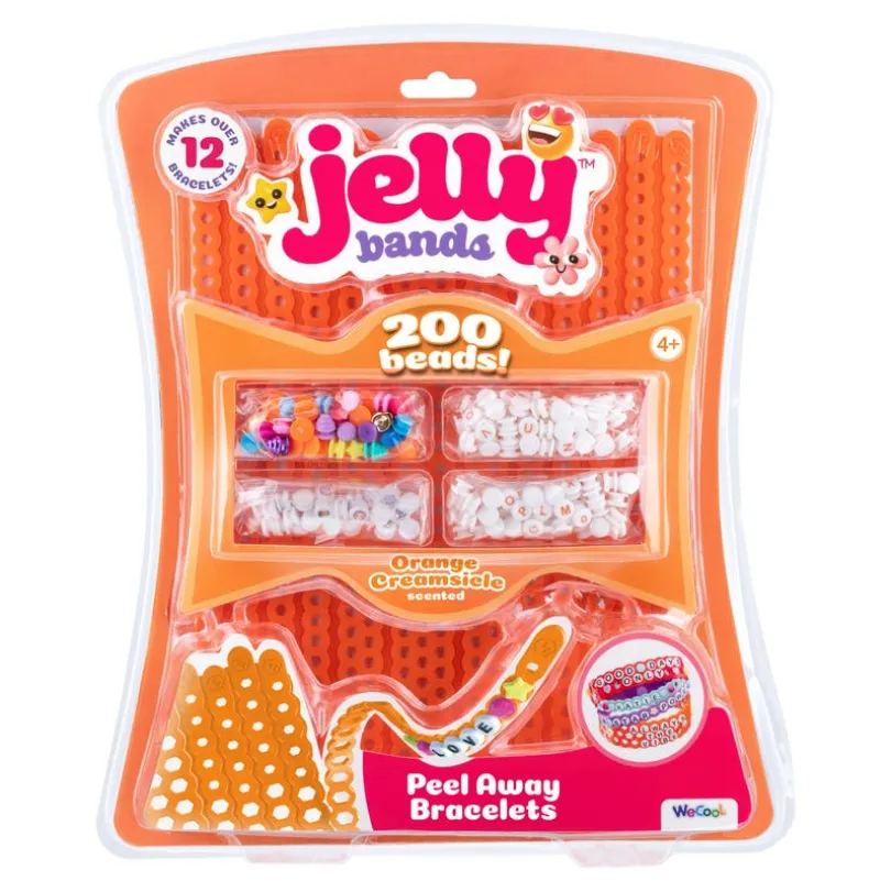 JELLY BANDS Armbånd – Candy, Grape eller Orange Creamsicle