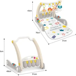 KID, Babygym med piano og gåvogn