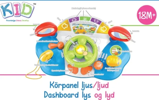 KID, Kontrollpanel med lyd og lys