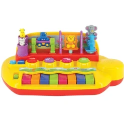 KID, piano med dansende figurer