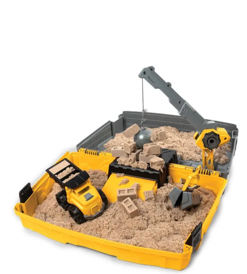 Kinetic Sand Construction Folding Sandbox