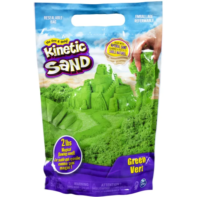 Kinetic Sand Grønn Fargepakke 0,9 kg