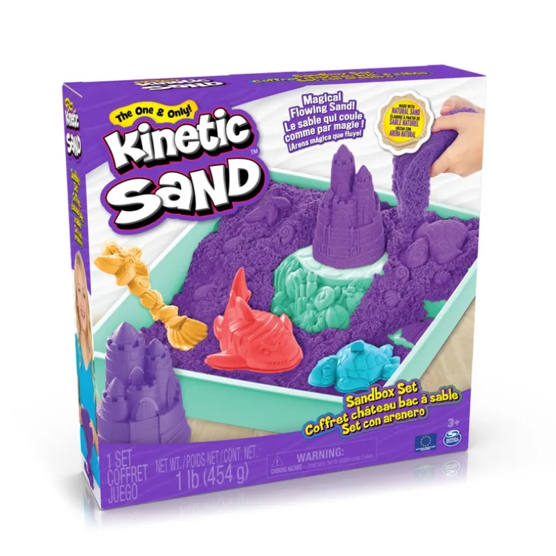 Kinetic Sand, Sandkassesett – lilla