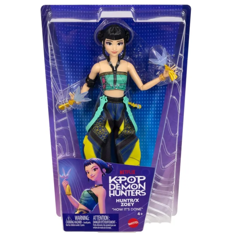K-Pop Demon Hunters Zoey-modedukke med tilbehør