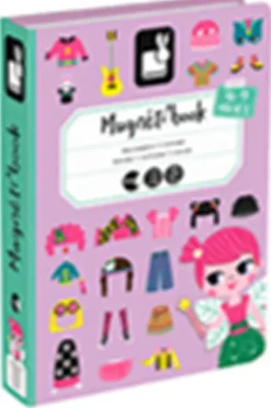 Magneti'Book - Girl's Costumes - 46 magnets