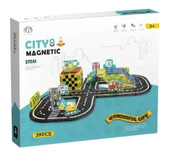 Mag&Play Building Blocks bilbaner 39 deler