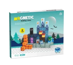 Mag&Play Building Cubes 80 magnetiske kuber