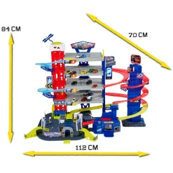 Majorette Super Chase Center Med 5 Biler