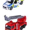 Majorette Svenske utrykningskjøretøy, 2-pack