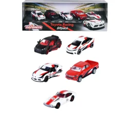 Majorette TOYOTA Racing Car 5-Pack Gaveeske