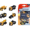 Majorette Volvo Anleggskjøretøy 3-Pack