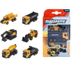 Majorette Volvo Anleggskjøretøy 3-Pack