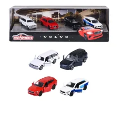 Majorette Volvo Biler 4-paknings Gaveeske
