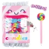 Make it Real, Candy Plush Pocket Låsbart Notatbok