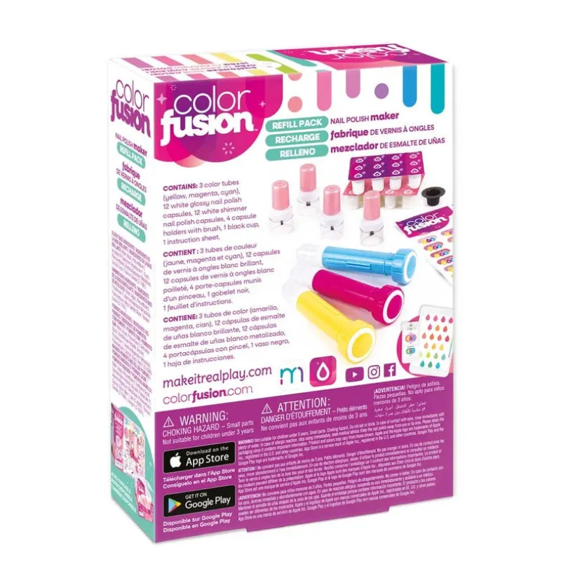 Make it Real, Color Fusion: Neglelakkfylling