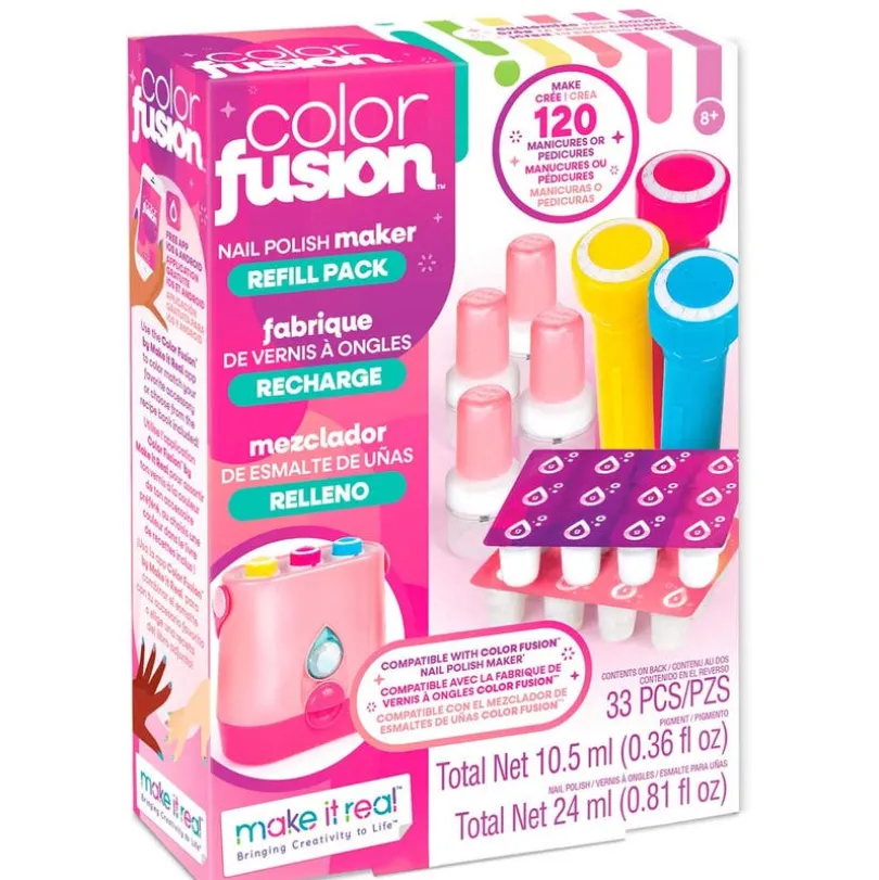 Make it Real, Color Fusion: Neglelakkfylling