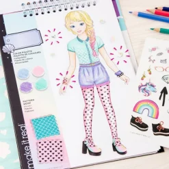 Make it Real, Fashion Design Sketchbook: Pastel Pop!