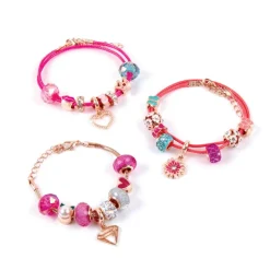 Make It Real - Halo Charms Bracelets Think Pink
