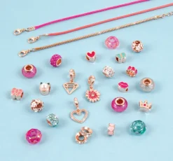Make It Real - Halo Charms Bracelets Think Pink