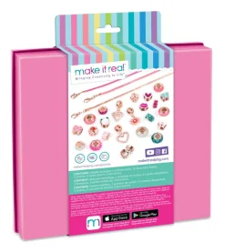 Make It Real - Halo Charms Bracelets Think Pink