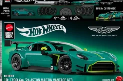 Mattel Brick Shop Hot Wheels 24 Aston Martin Vantage GT3