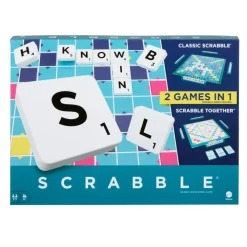 Mattel Scrabble Brettspill - to spill i ett
