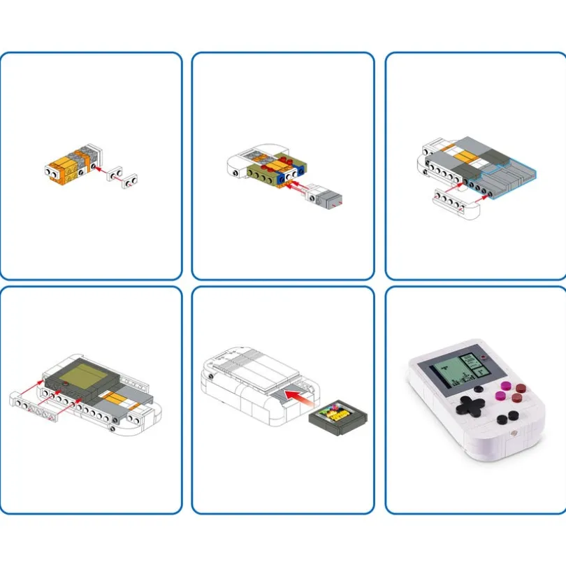 MAX Build More Premium Retro S2 Handheld Game Console by ZURU